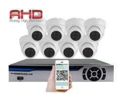 8 kamerov AHD set HE8-68A 2Mpx 1080p, H.265, CZ menu - 8490 K