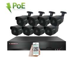 4K PoE IP 8 kamerov set XM-807D 8MPx, CZ menu - 18690 K