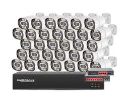 IP 32 kamerov� set s extern�m PoE XM-3203B-Ext. 4MPx, CZ menu - 50290 K�