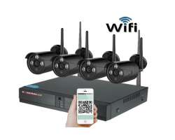 Bezdrtov 4 kamerov set WiFi XMeye WXM4-123A-Black 2MPx, CZ menu - 5968 K