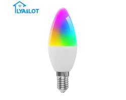 Inteligentn E14 Wifi Control RGB Smart LYAILOT LED rovka WiFi - 297 K