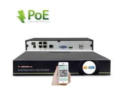 PoE NVR-7304 4CH 5Mpx, H.265 rekordr pro 4 IP kamery, CZ menu - 2590 K
