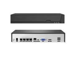 PoE NVR-7404 4CH 8Mpx, H.265 rekordr pro 4 IP kamery, CZ menu - 2990 K