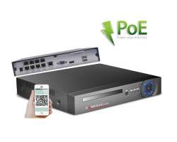 PoE NVR-7208 8CH 8Mpx, H.265 rekord�r pro 8 IP kamery, CZ menu - 3690 K�