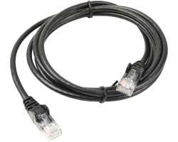 UTP sov kabel CAT 5e 2m ern - 36 K