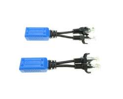 Rozbo�ova� RJ45 s PoE v�stup 2x samec - 260 K�