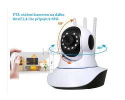 P2P WIFI IP kamera HYF-LP200 PTZ-oton 3Mpx - 858 K