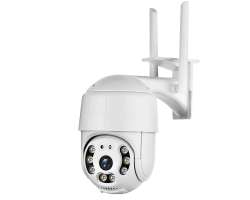 VOLNA WiFi PTZ oto�n� kamera YT-233 1080p s automatick�m sledov�n�m osob, 4x digit�ln� zoom, IR+LED p��svit - 850 K�