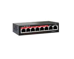 POE Switch POE108D 8port� RJ45 (6*PoE+2*uplink) s rychlost� 10/100 Mb/s - 998 K�