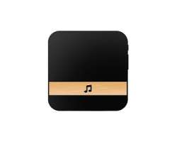 PST DV-DD 433Mhz domovn� zvonek, �ern� - p�ij�ma� k PST-DV-114 TuyaSmart - 299 K�