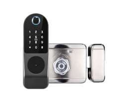 WiFi inteligentn� z�mek TUYA PST-EA1 s kl�vesnic� a otiskem prstu, Android/iOS - 2490 K�