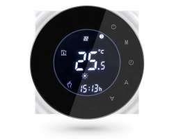 Digit�ln� pokojov� termostat PST-6000-WIFI syst�m pro plynov� kotel a boiler TUYA �ern� - 1680 K�