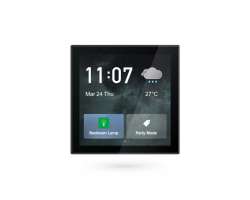 TUYA chytr ovldac dotykov display s brnou Smoot Air ZigBee PST-T6E, bl  - 4581 K