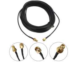 RG174 prodluovac kabel pro WiFi antnu RP-SMA male 7,5m - 158 K