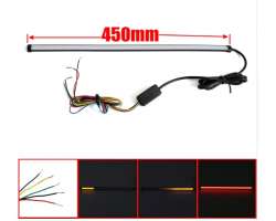 VOLNA LED brzdov� sv�tlo s blinkry na motorku 45cm - 436 K�