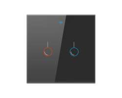 WiFi chytr� dvojvyp�na� �ern� - 680 K�