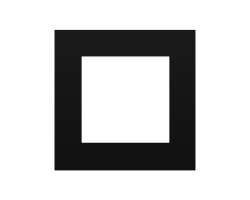 SRAN r�me�ek pro 1 modul plast �ern� - 48 K�