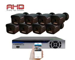 8 kamerov AHD set HE8-62E 5Mpx 1920p, H.265, CZ menu - 10390 K
