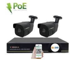 PoE IP 2 kamerový set  XM-207A 3MPx, CZ menu - 3999 Kč