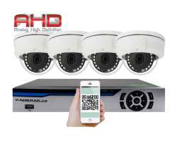 4 kamerov AHD set HE4-66A 2Mpx 1080p, H.265, CZ menu - 3980 K