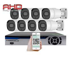 8 kamerov AHD set HE8-63A 2Mpx 1080p, H.265, CZ menu - 7990 K