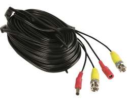 BNC+DC Video kabel 18m pro 1 kameru (analog, AHD) - 148 K