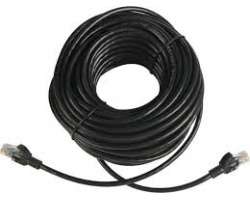 UTP síťový kabel CAT 5e  20m černý - 74 Kč