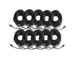 10x  UTP sov kabel CAT 5e 20m ern - 550 K