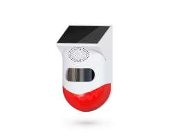 Tuya solrn WIFI alarm CT80WR sirna proti krdei - 996 K