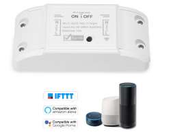 WiFi Smart Switch WF-S1R Tuya 110-240V 10A/2200W RF433Mhz - 351 K