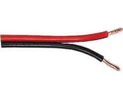 Dvojlinka 2x0,75mm2 CCA 18AWG �erno�erven� - 6 K�
