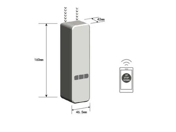tuya smart home automaticky wifi pohon stahovani zaluzii