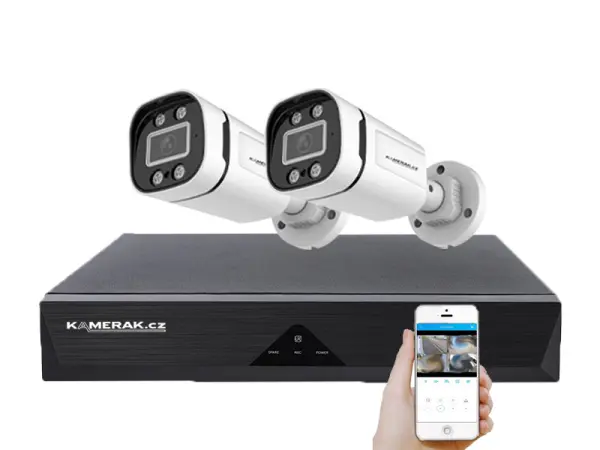 2 kamerovy ahd set wn2-59e 5mpx 1920p, h.265, cz menu