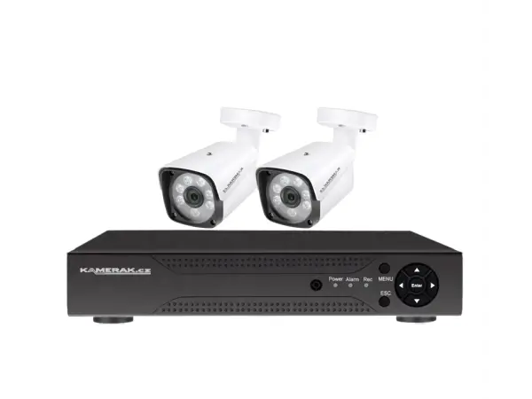 2 kamerovy ahd set wn2-60e 5mpx 1920p, h.265, cz menu