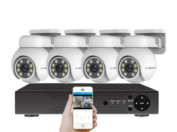 4 kamerovy set ahd wn4-089a ptz 2 mpx, cz menu