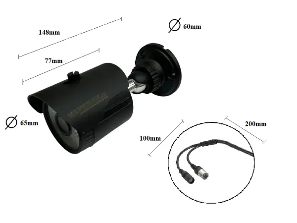 16 kamerovy ahd set he16-58a 2mpx 1080p, h.265, cz menu