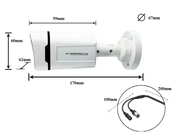 volna ahd kamera 2mpx 1080p ahd wn-59a bullet bila