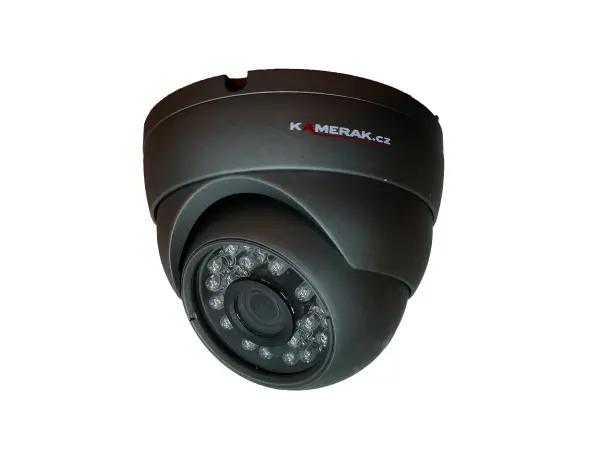 ahd kamera 5mpx 1920p ahd-64e dome kovova seda