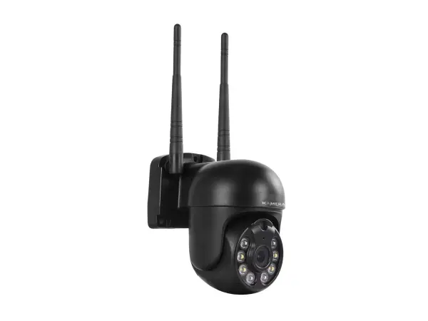wifi kamera ip pro ptz wip-09b, black, 3mpx pro set + adapter