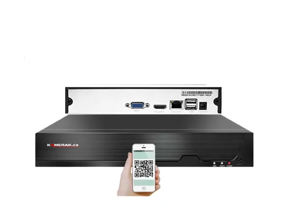 poe ip 2 kamerovy set  xm-208b 4mpx, cz menu