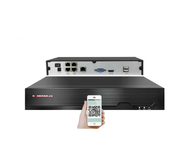 poe ip 2 kamerovy set xm-209b 4mpx, cz menu