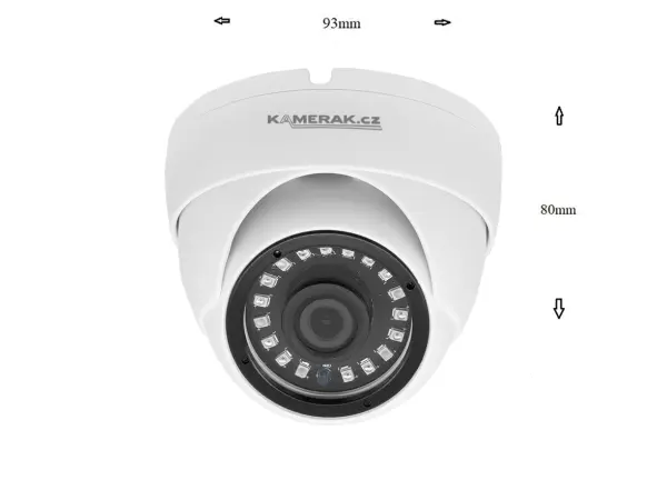 poe ip kamera xm-02b 4mpx, kovova