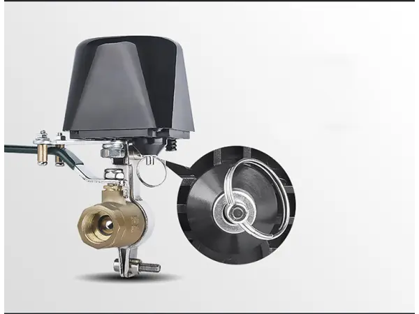 inteligentni bezdratovy wifi ovladac ventilu fm400 tuya app, dalkovy spinac plyn/voda/kulovy ventil