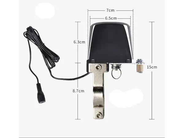 inteligentni bezdratovy wifi ovladac ventilu fm400 tuya app, dalkovy spinac plyn/voda/kulovy ventil