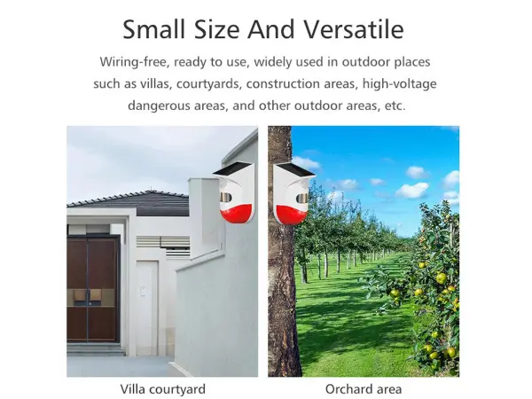 tuya solarni wifi alarm ct80wr sirena proti kradezi