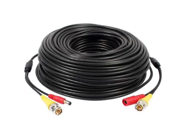bnc+dc video kabel 50m pro 1 kameru (analog, ahd)