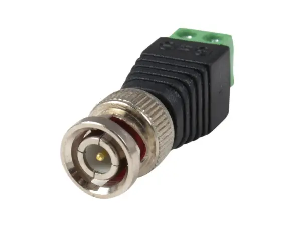 video bnc male balun connector