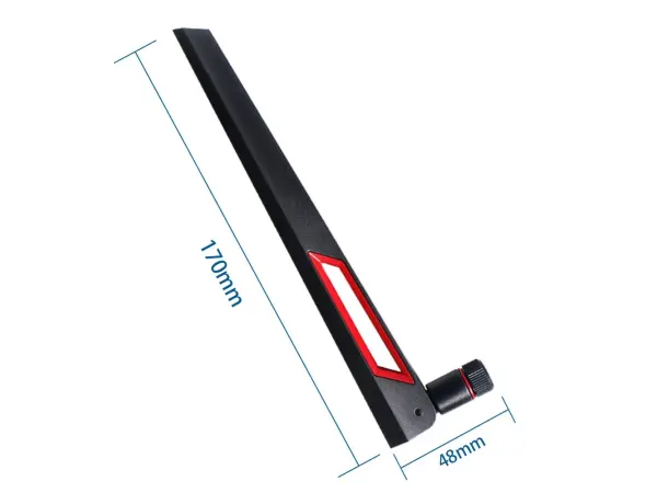 wifi antena 2,4ghz pro zesileni signalu wifi 7-12db, rp-sma male