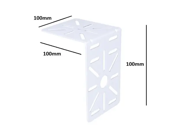 montazni drzak pravouhly pro montaz kamery 100/150x100mm