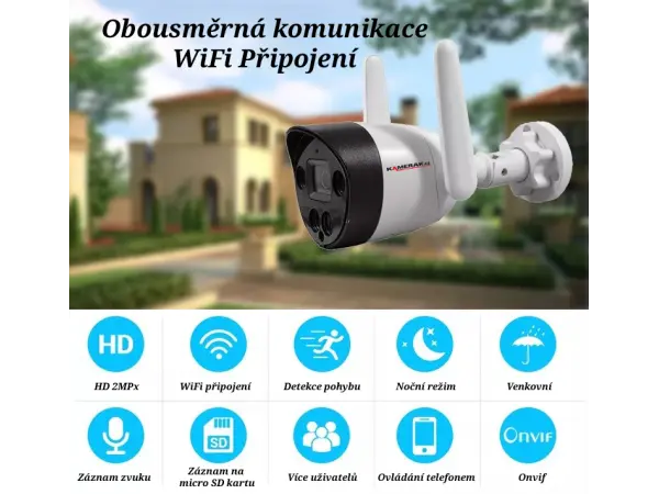 p2p smart wifi ip kamera  xm-b12 2mpx p2p 3,6mm